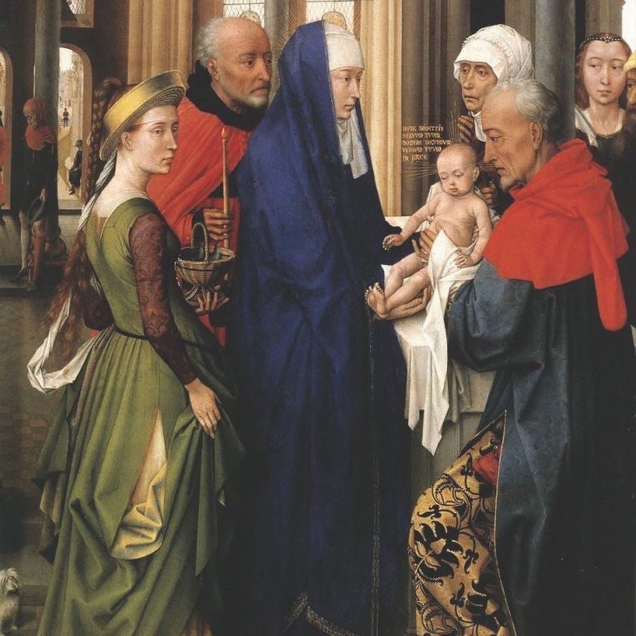 Presentation of Jesus Rosary Candle