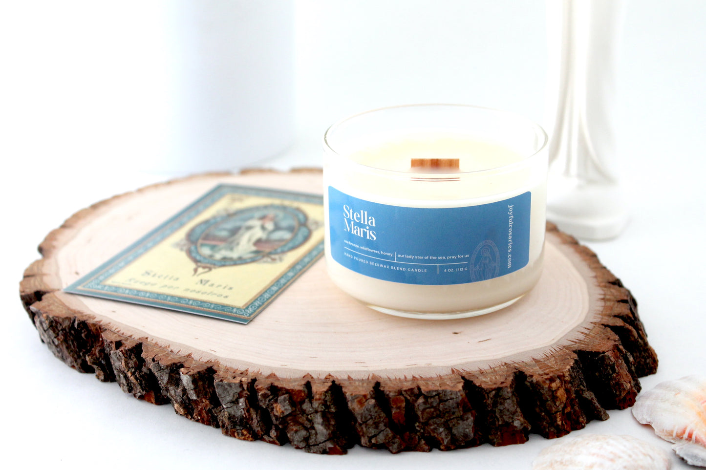 Stella Maris Beeswax Blend Candle