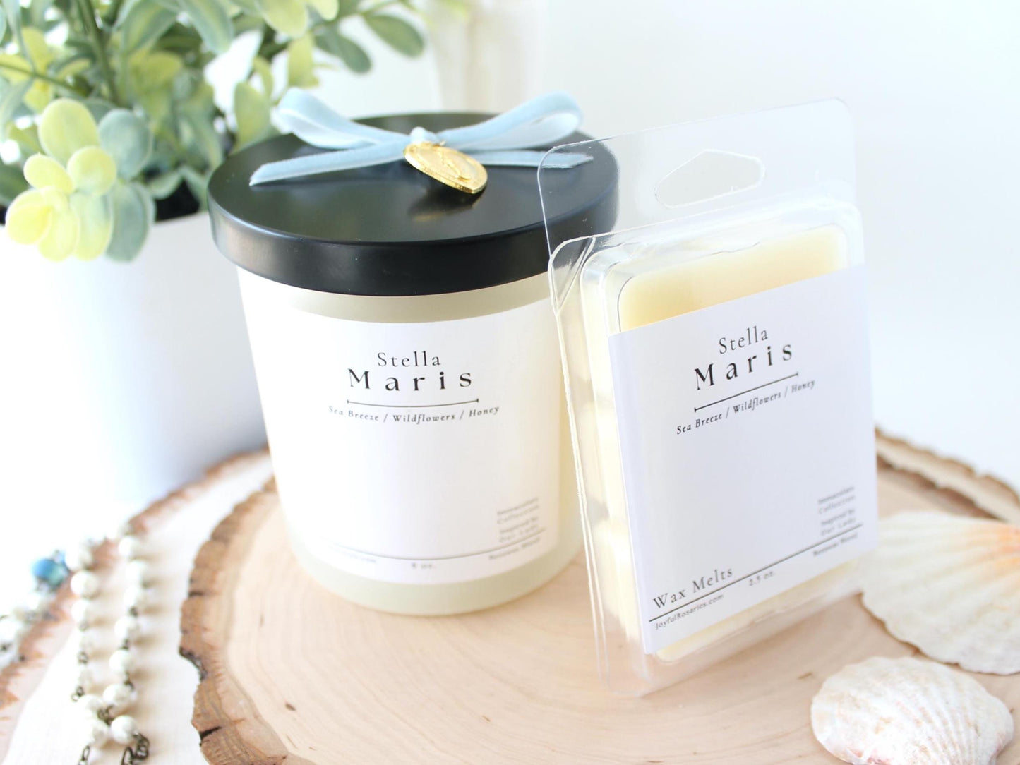 Stella Maris Beeswax Blend Candle