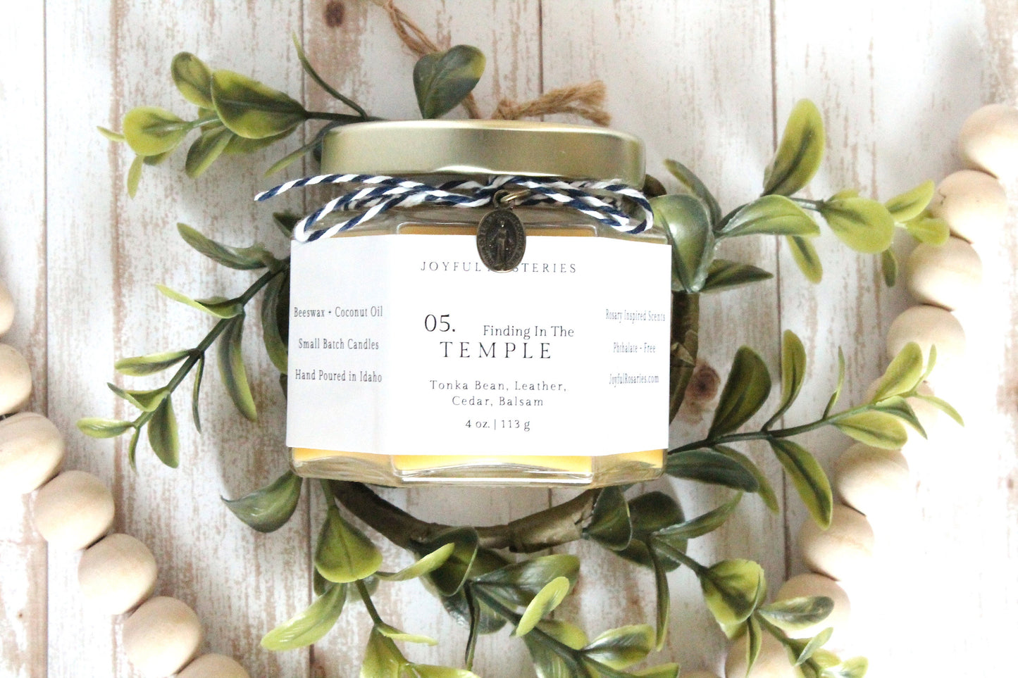 Finding In The Temple Rosary Candle