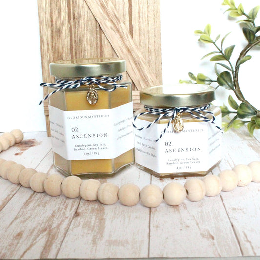 Ascension Rosary Candle