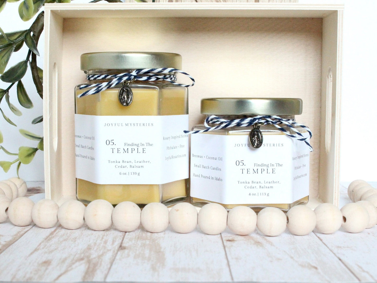 Finding In The Temple Rosary Candle