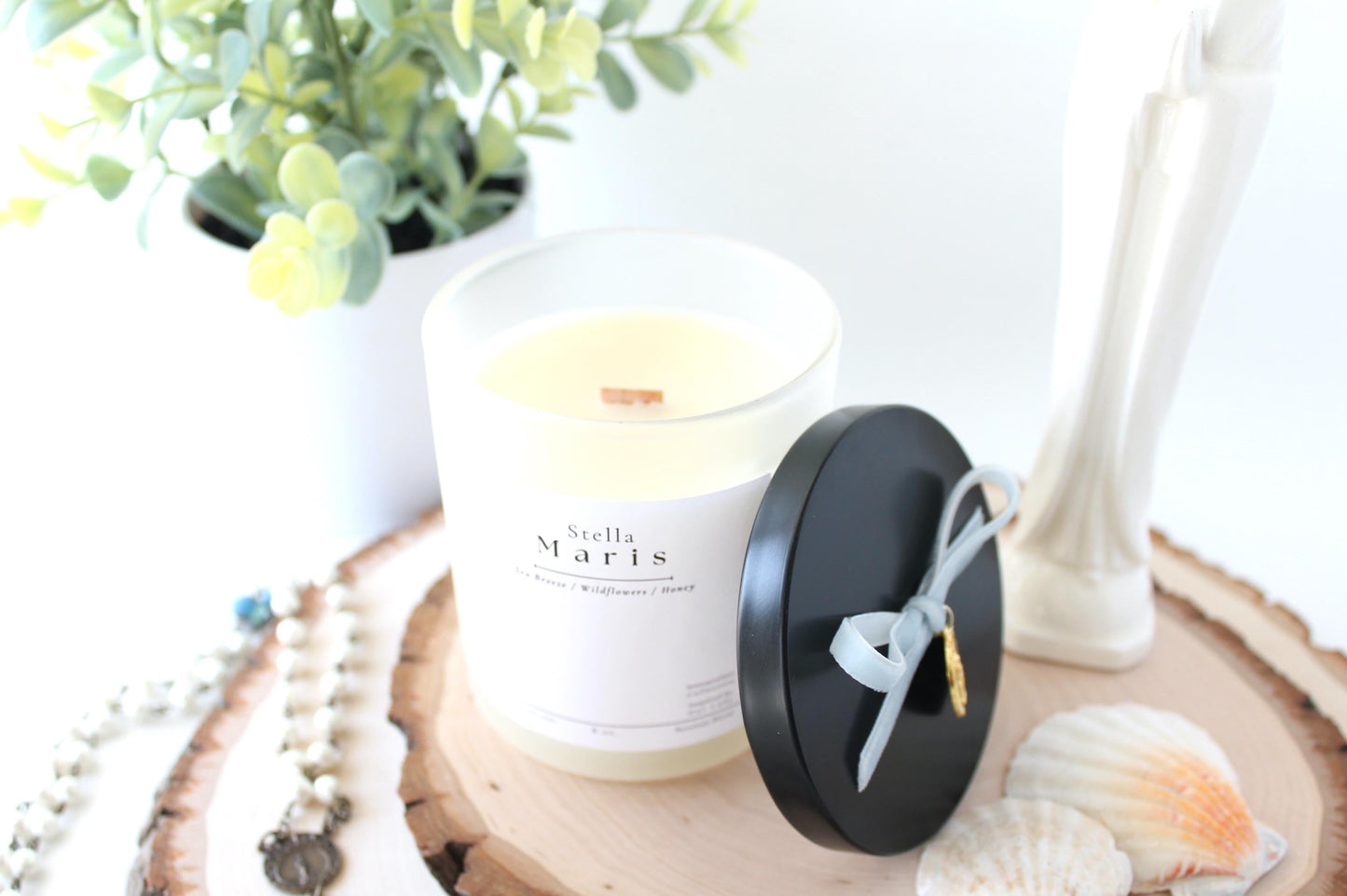 Stella Maris Beeswax Blend Candle