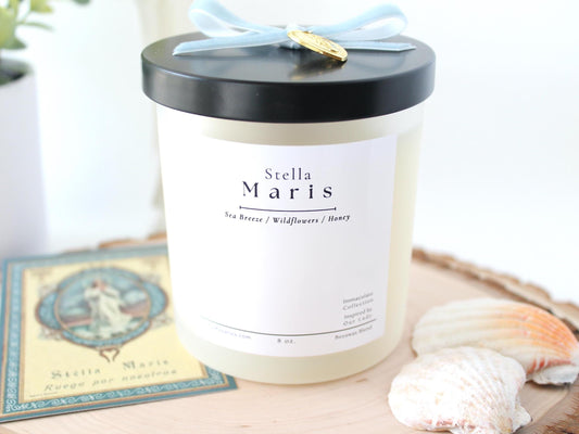 Stella Maris Beeswax Blend Candle