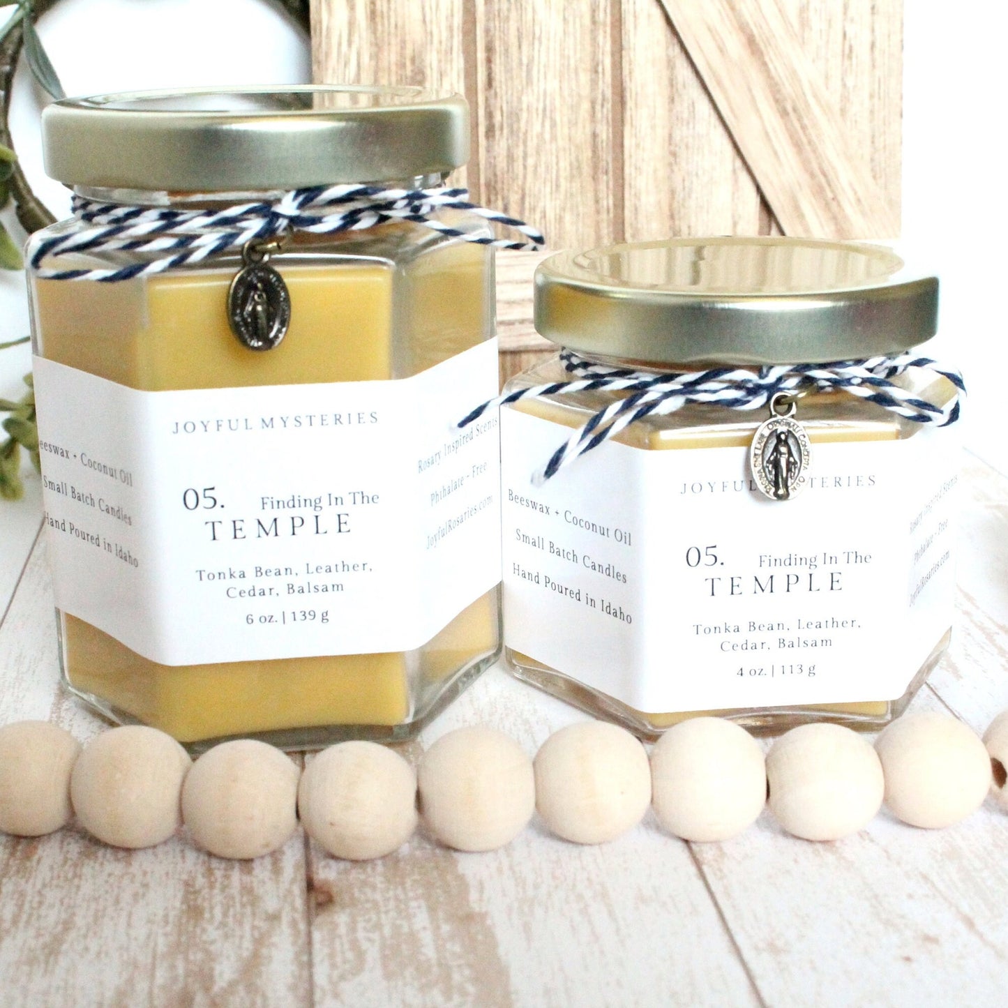 Finding In The Temple Rosary Candle