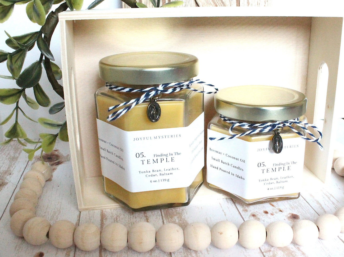 Finding In The Temple Rosary Candle