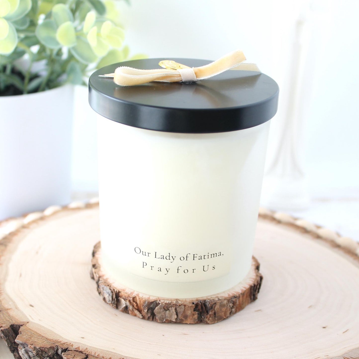 Fields of Fatima Beeswax Blend Candle