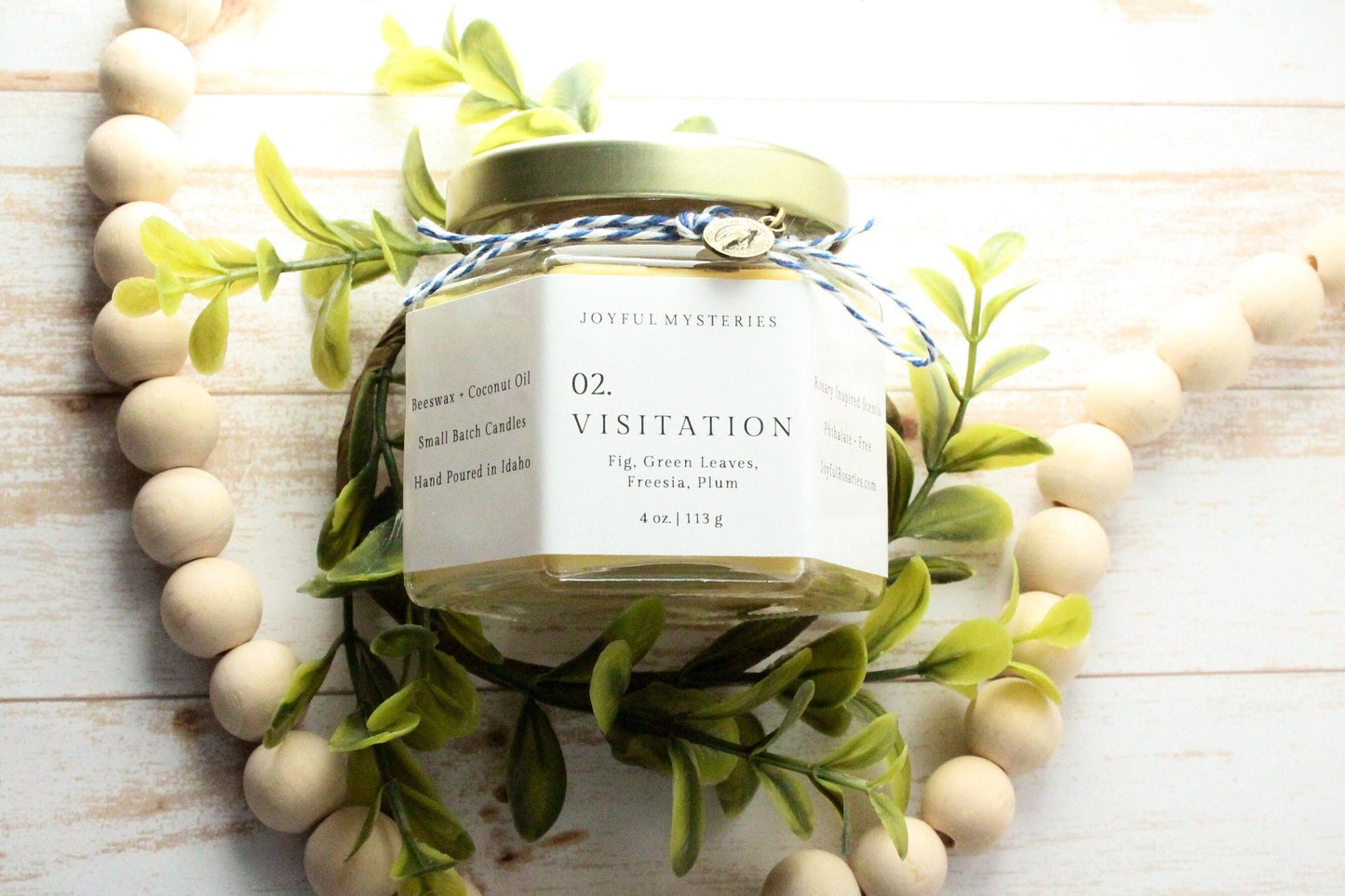 Visitation Rosary Candle