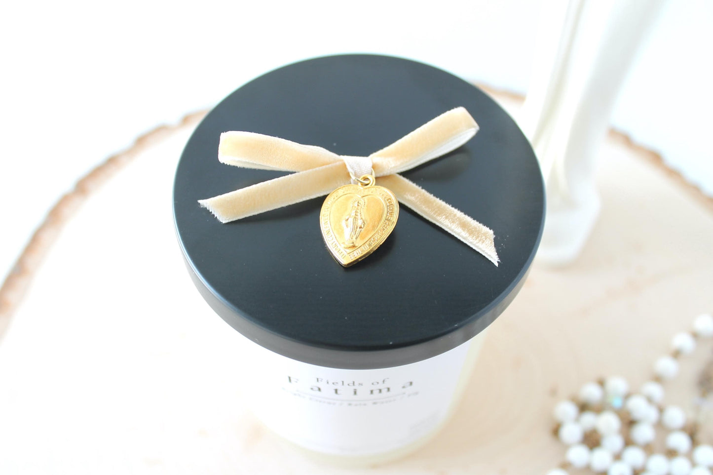 Fields of Fatima Beeswax Blend Candle