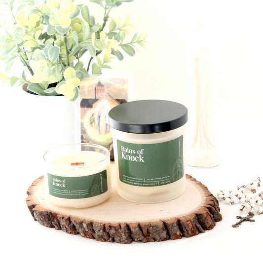 Rains of Knock Beeswax Blend Candle