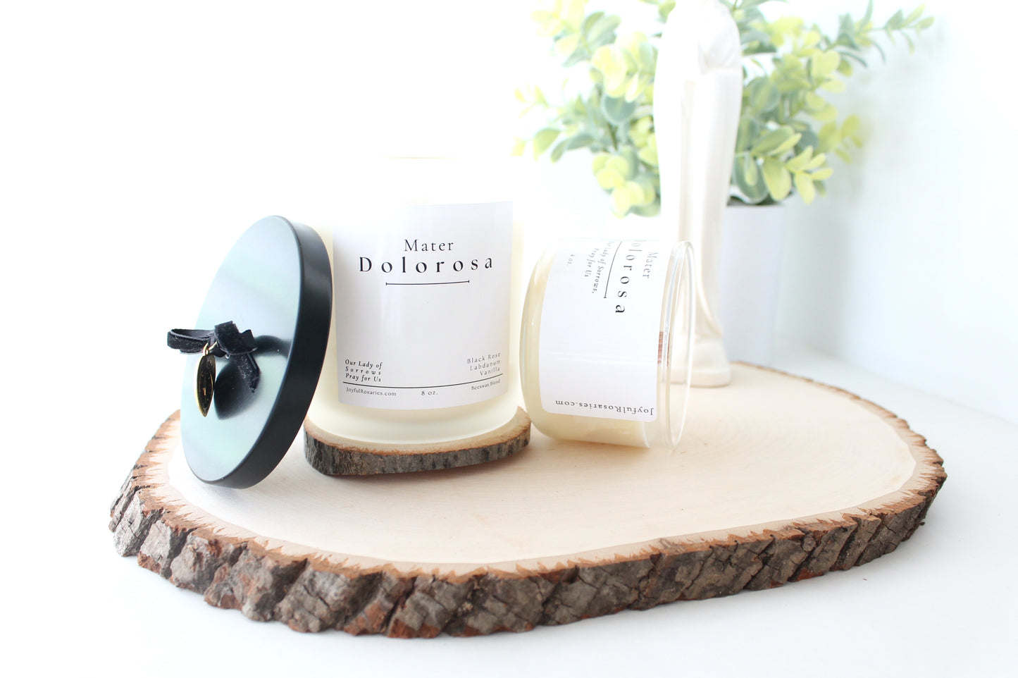 Mater Dolorosa Beeswax Blend Candle