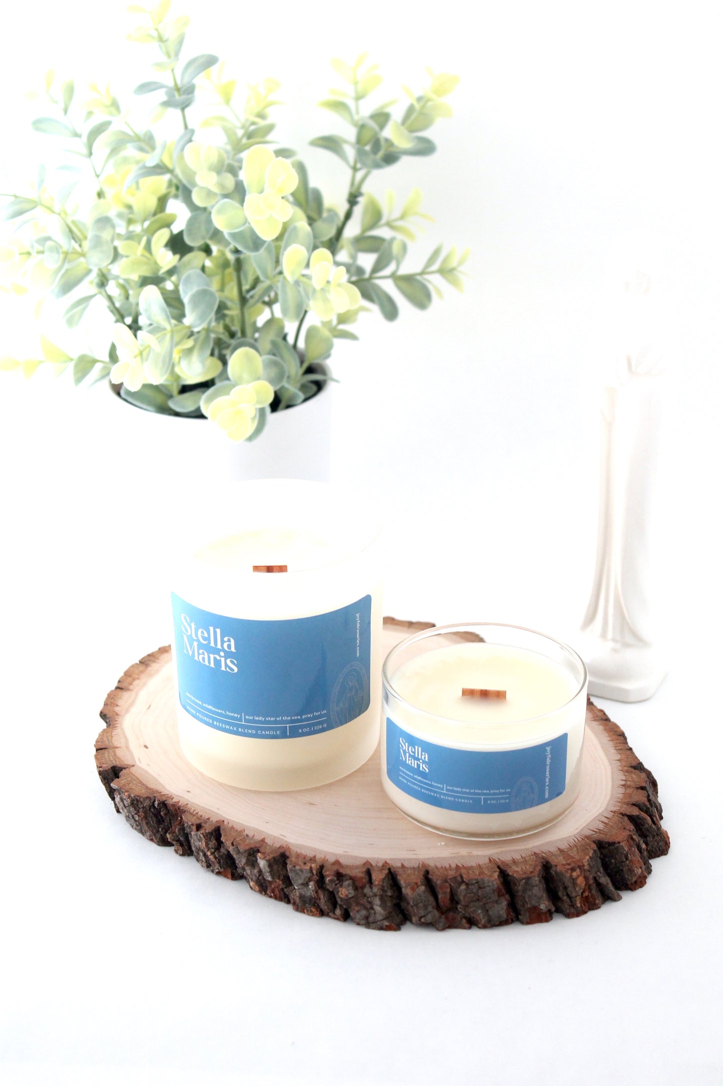 Stella Maris Beeswax Blend Candle