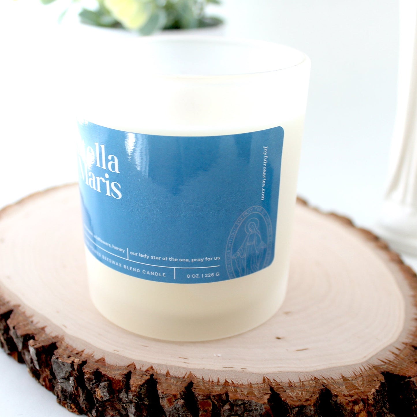 Stella Maris Beeswax Blend Candle