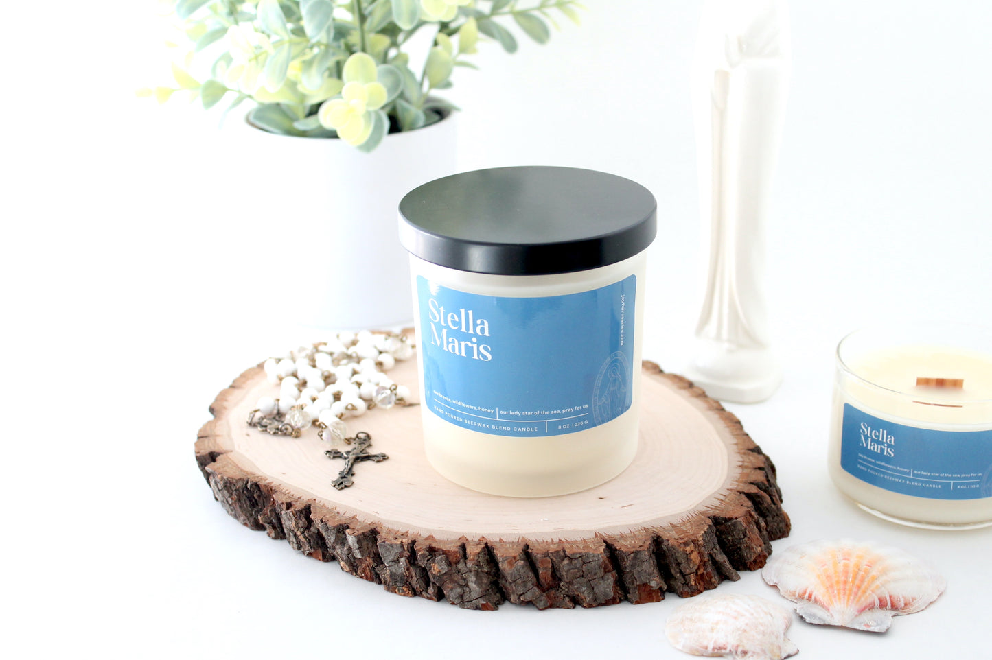 Stella Maris Beeswax Blend Candle