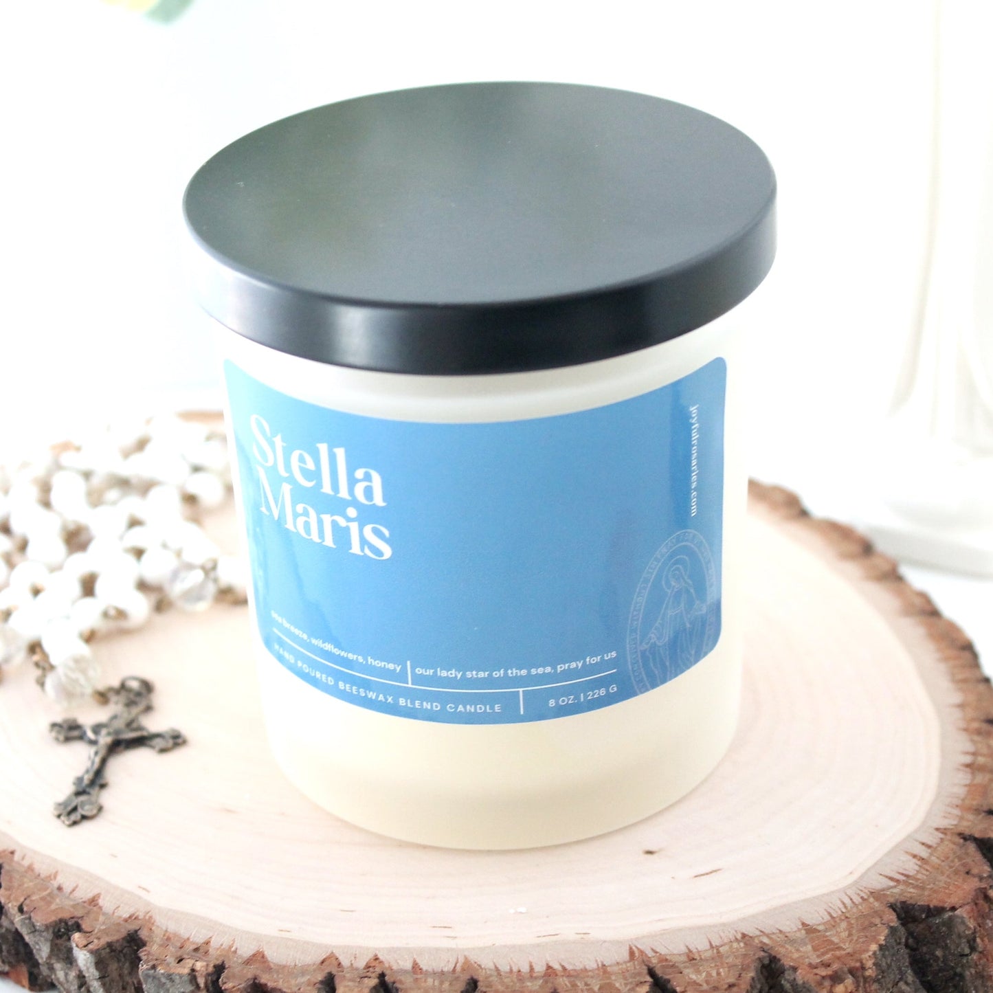 Stella Maris Beeswax Blend Candle