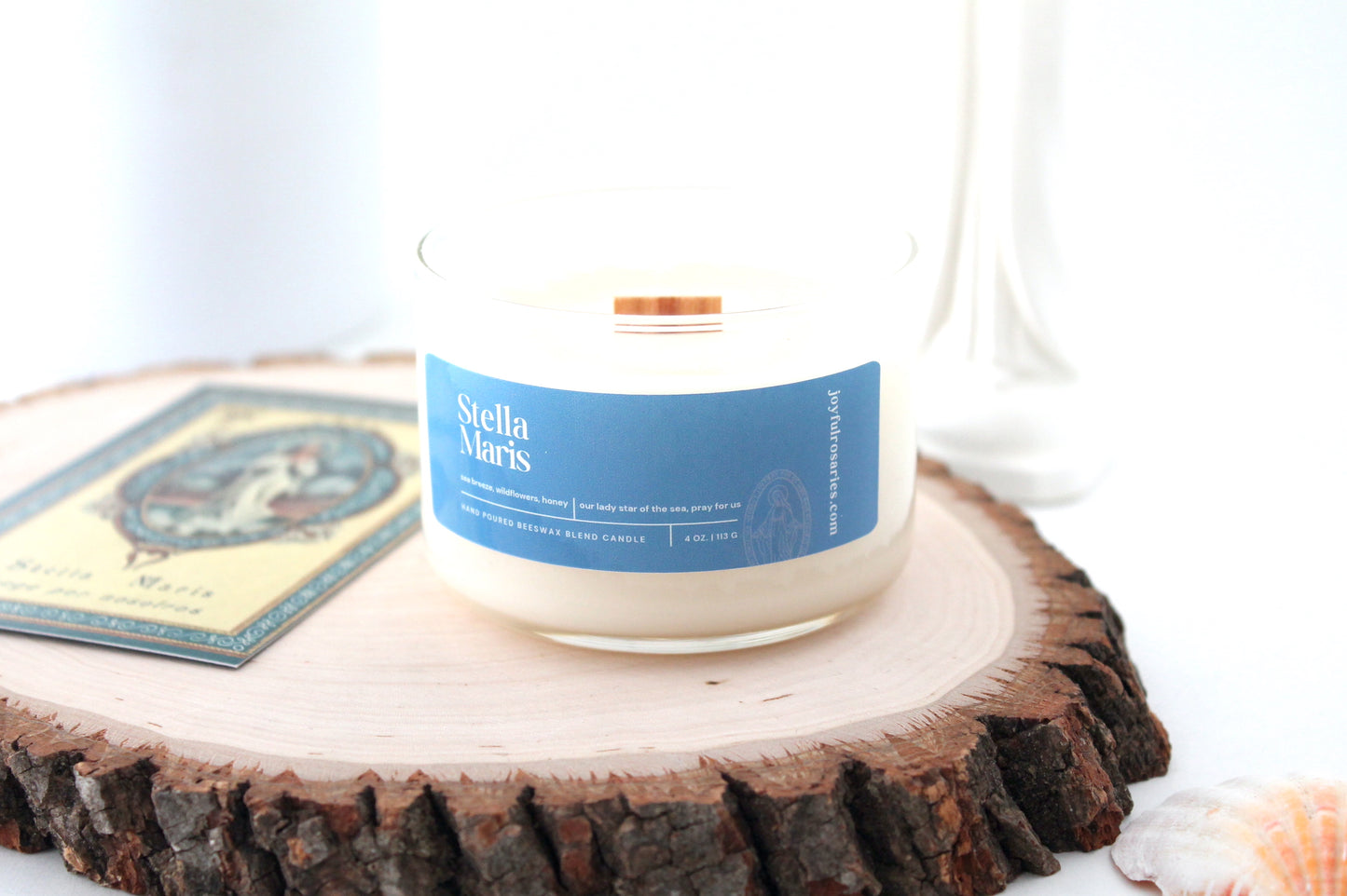 Stella Maris Beeswax Blend Candle