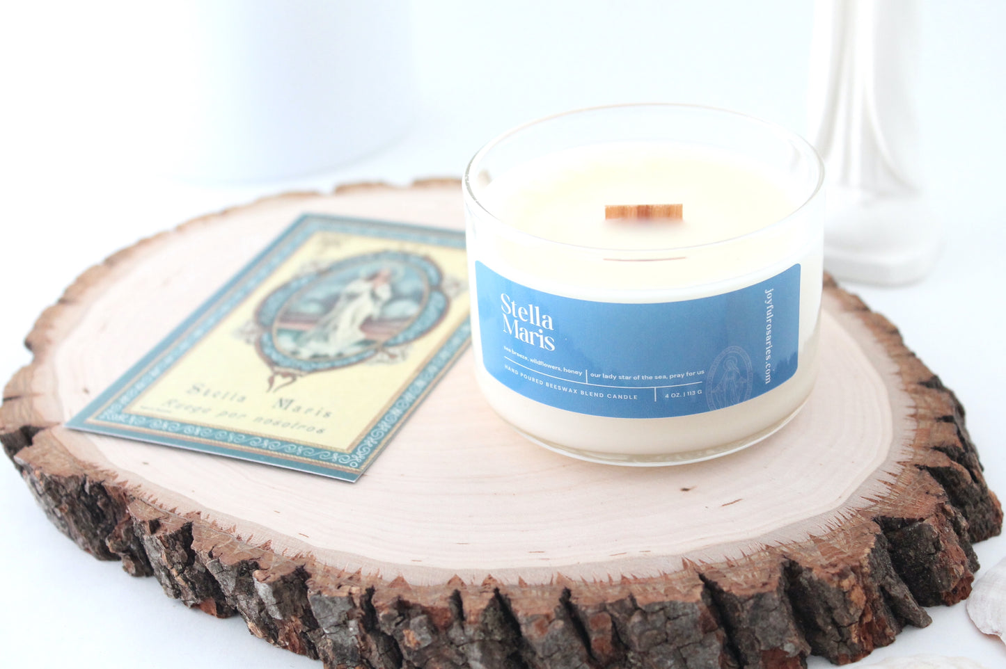Stella Maris Beeswax Blend Candle